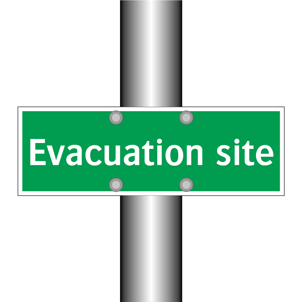 Evacuation site