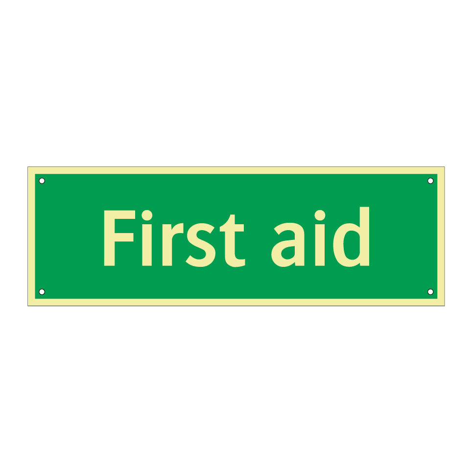 First aid