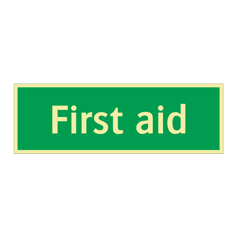 First aid
