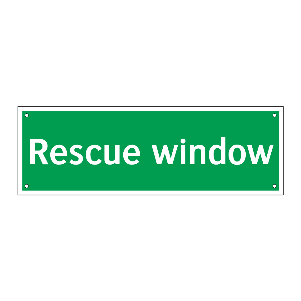 Rescue window
