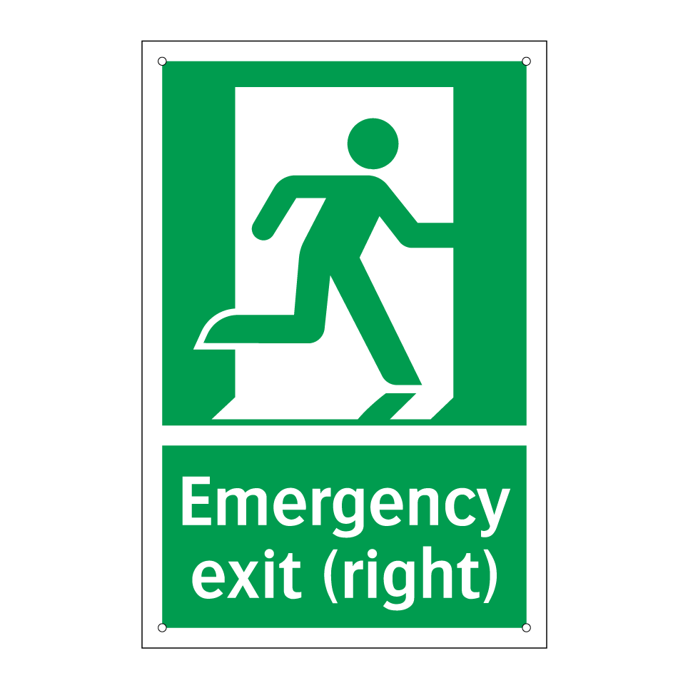 Emergency exit (right)