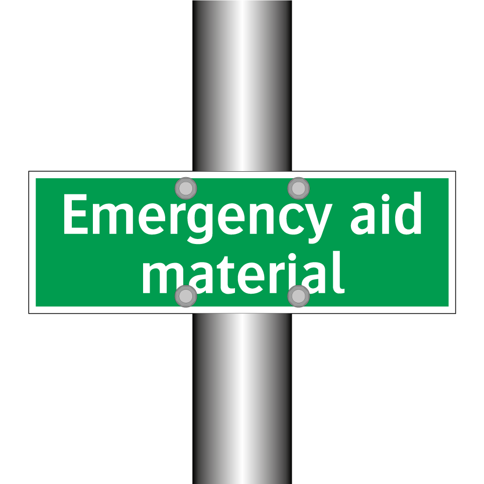 Emergency aid material