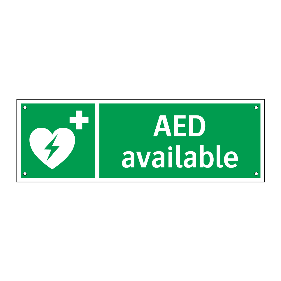 AED available