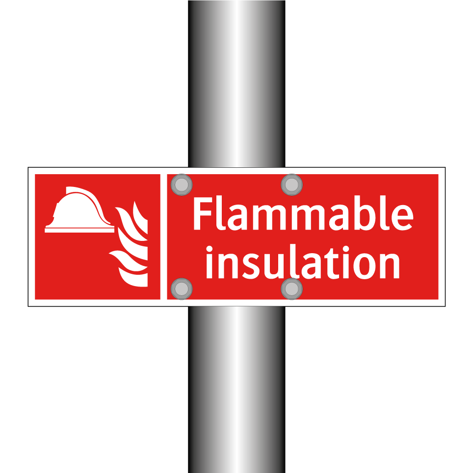 Flammable insulation
