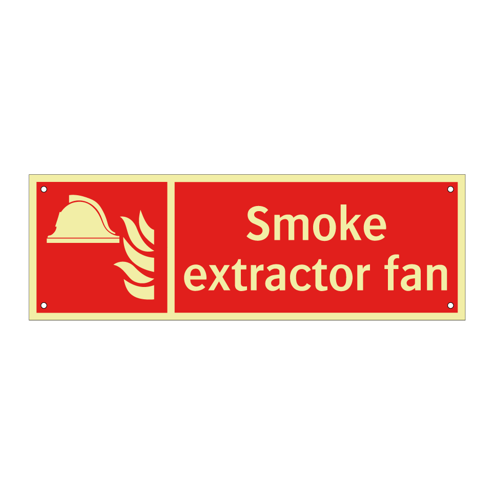 Smoke extractor fan