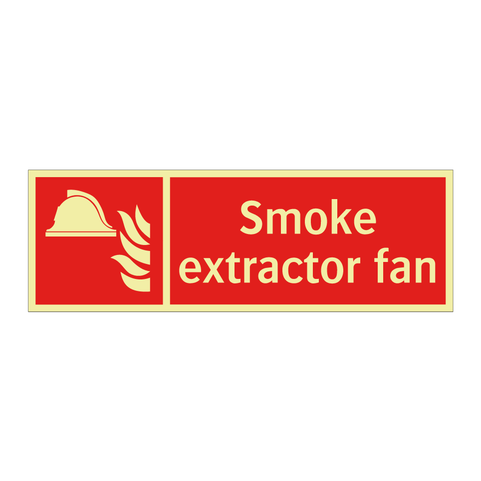 Smoke extractor fan