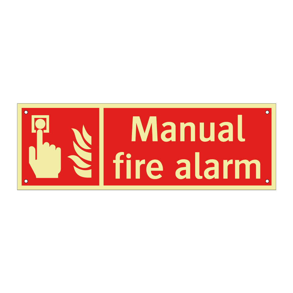 Manual fire alarm