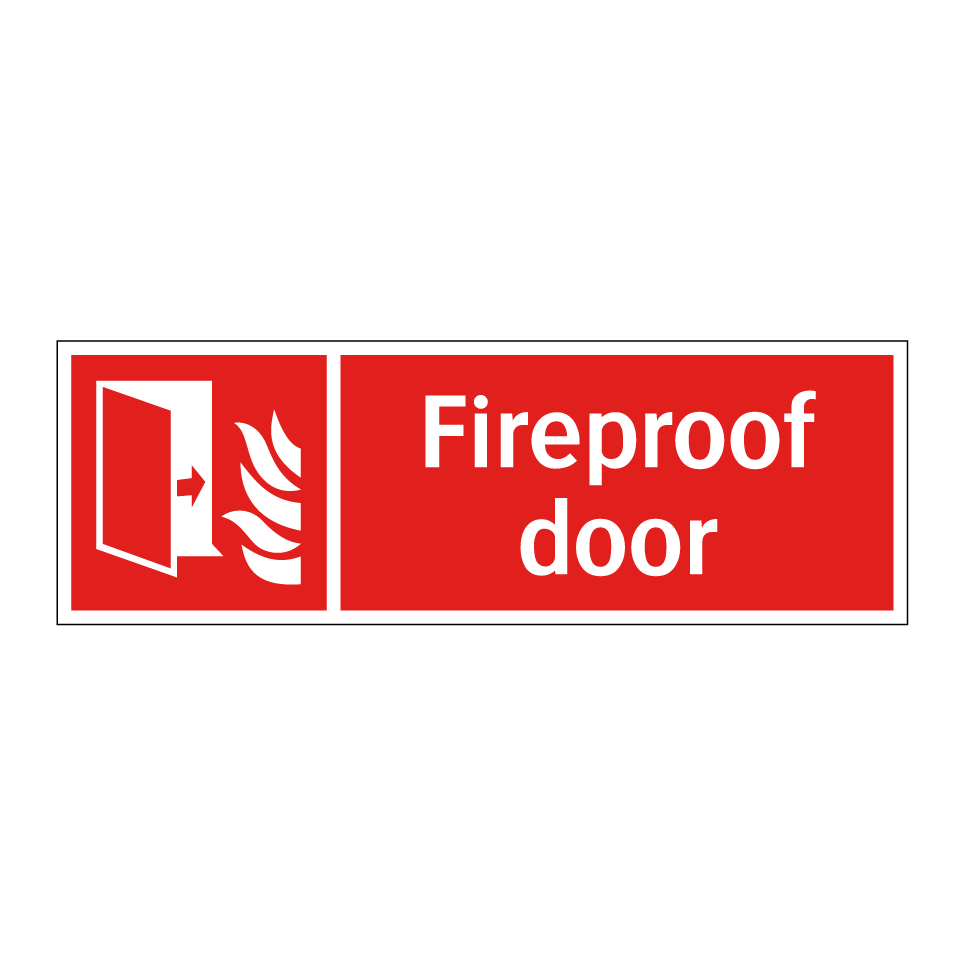Fireproof door