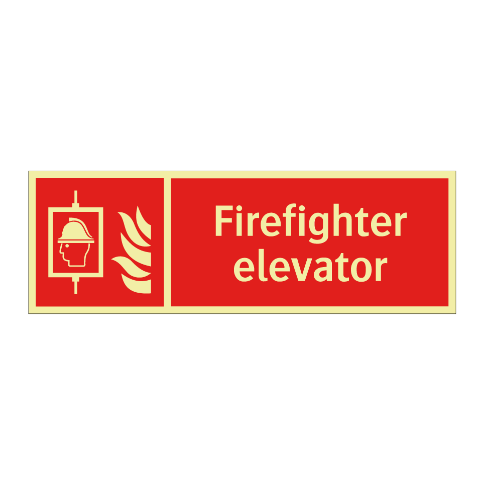 Firefighter elevator