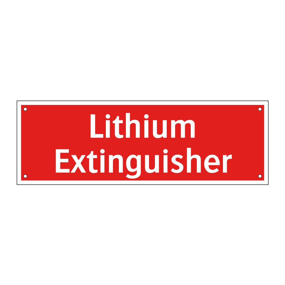 Lithium Extinguisher