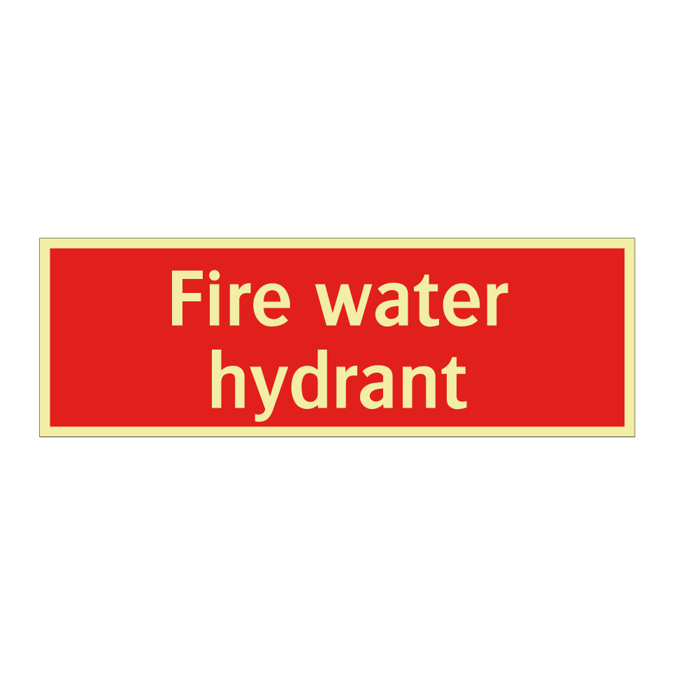 Fire water hydrant