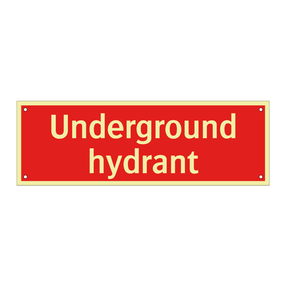 Underground hydrant