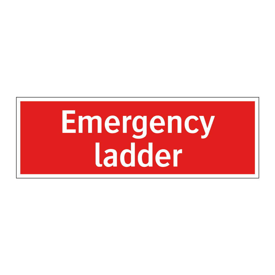 Emergency ladder