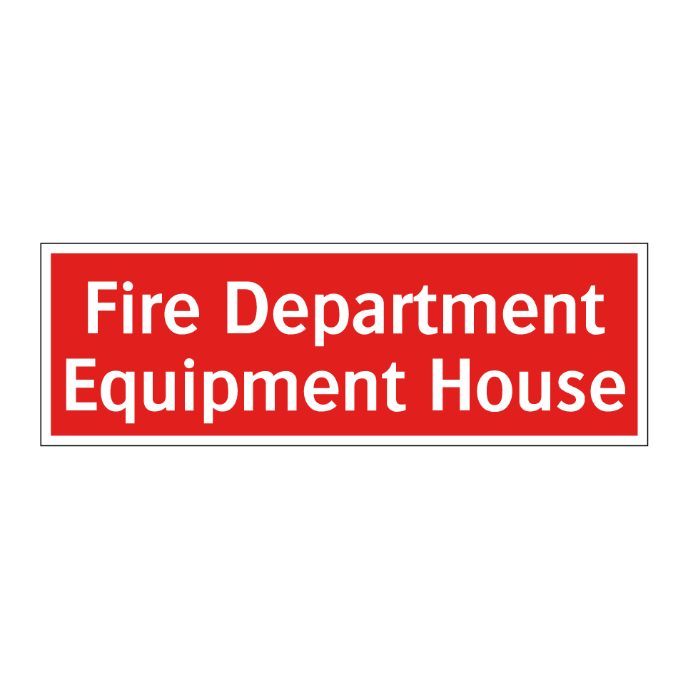 Fire Department Equipment House