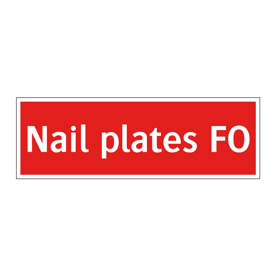 Nail plates FO