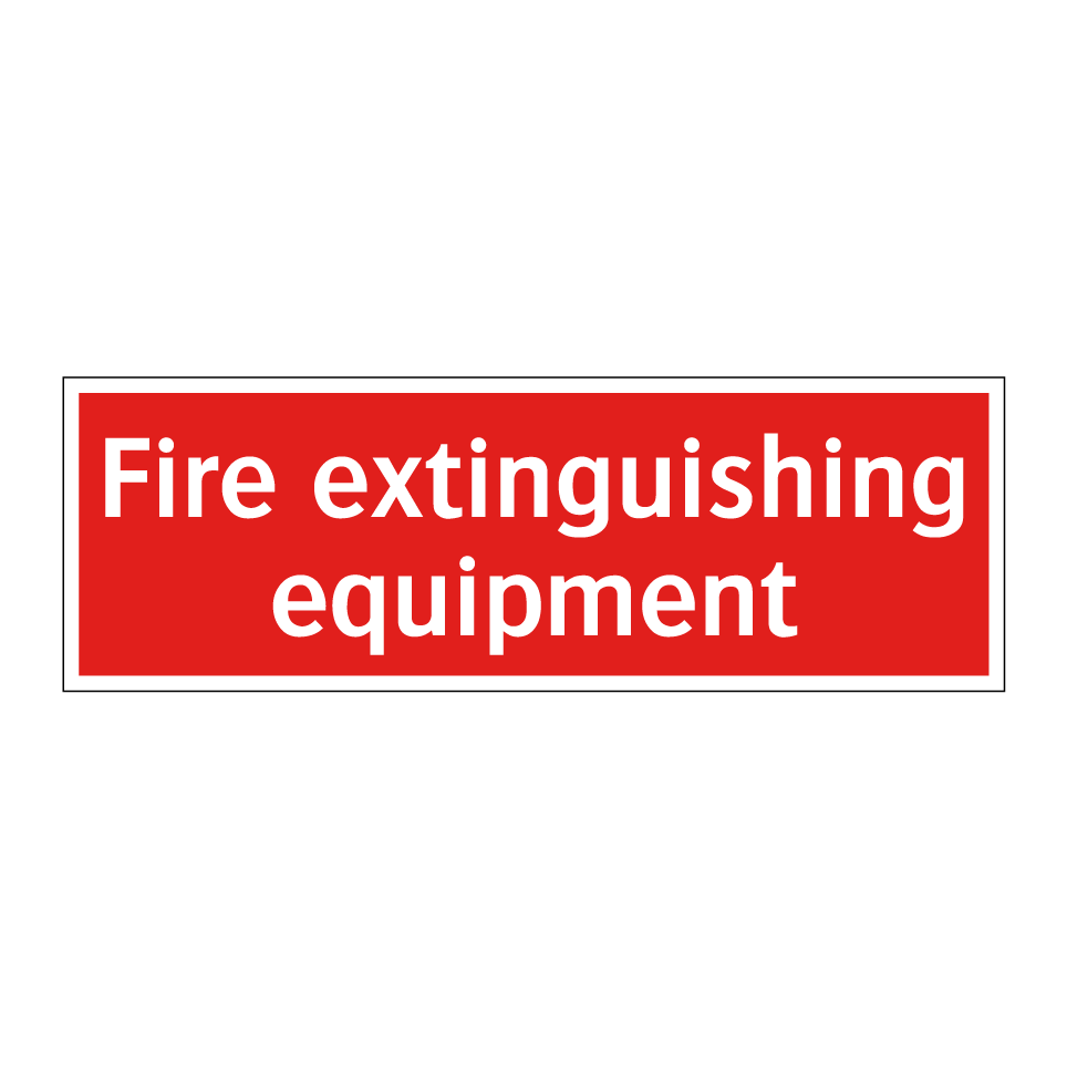 Fire extinguishing equipment