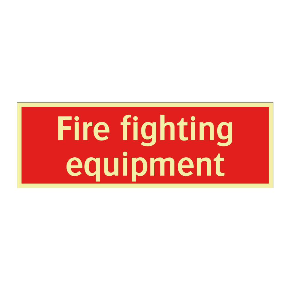 Fire fighting equipment