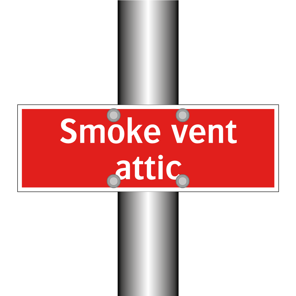 Smoke vent attic