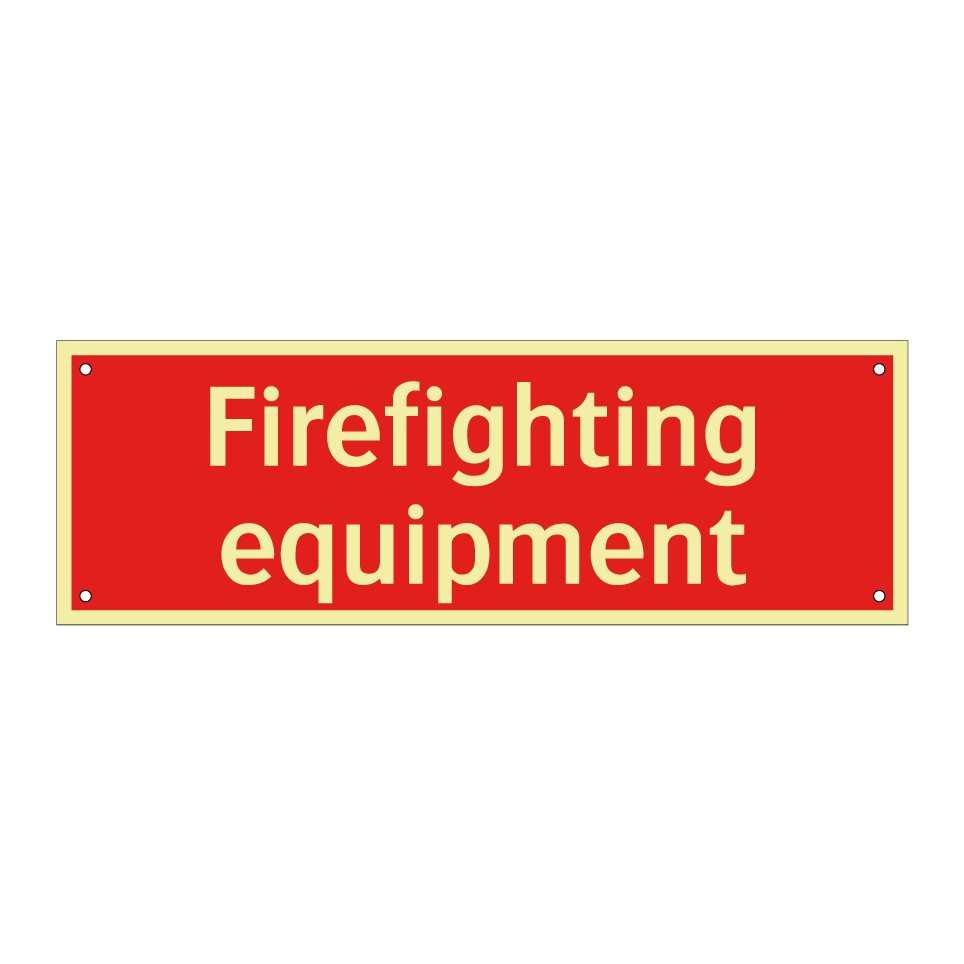 Firefighting equipment
