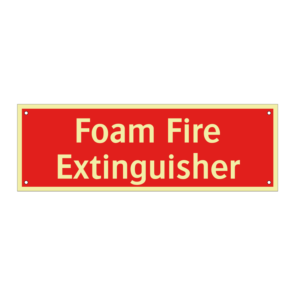 Foam Fire Extinguisher