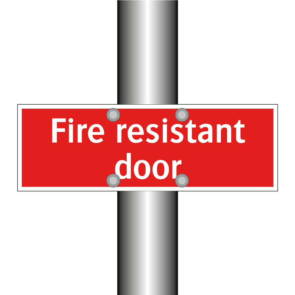 Fire resistant door