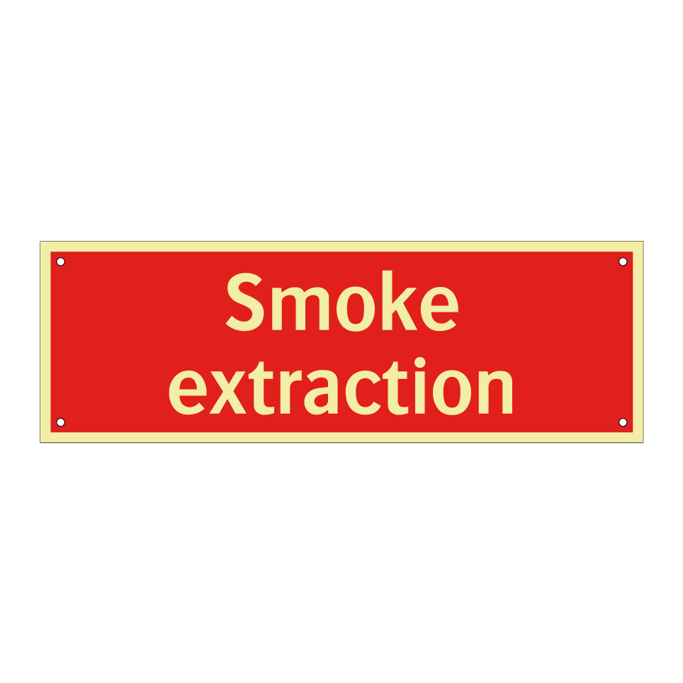 Smoke extraction
