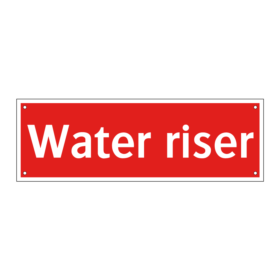 Water riser