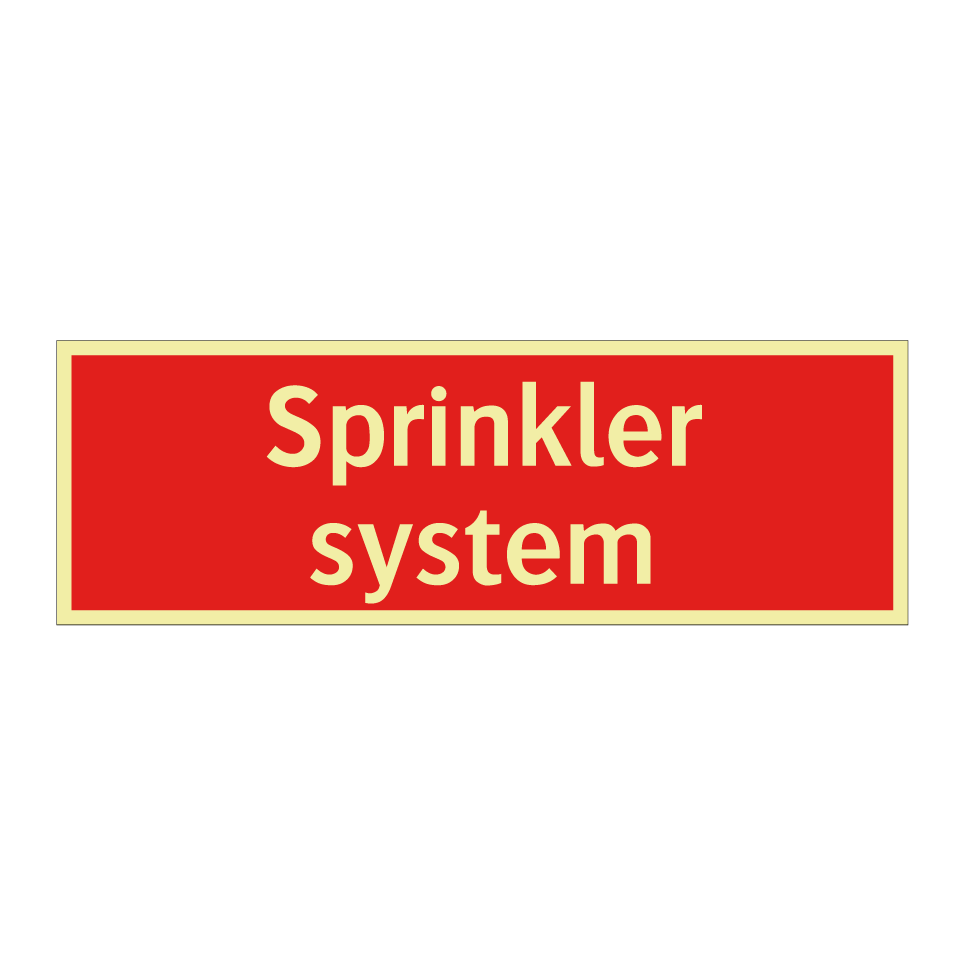 Sprinkler system