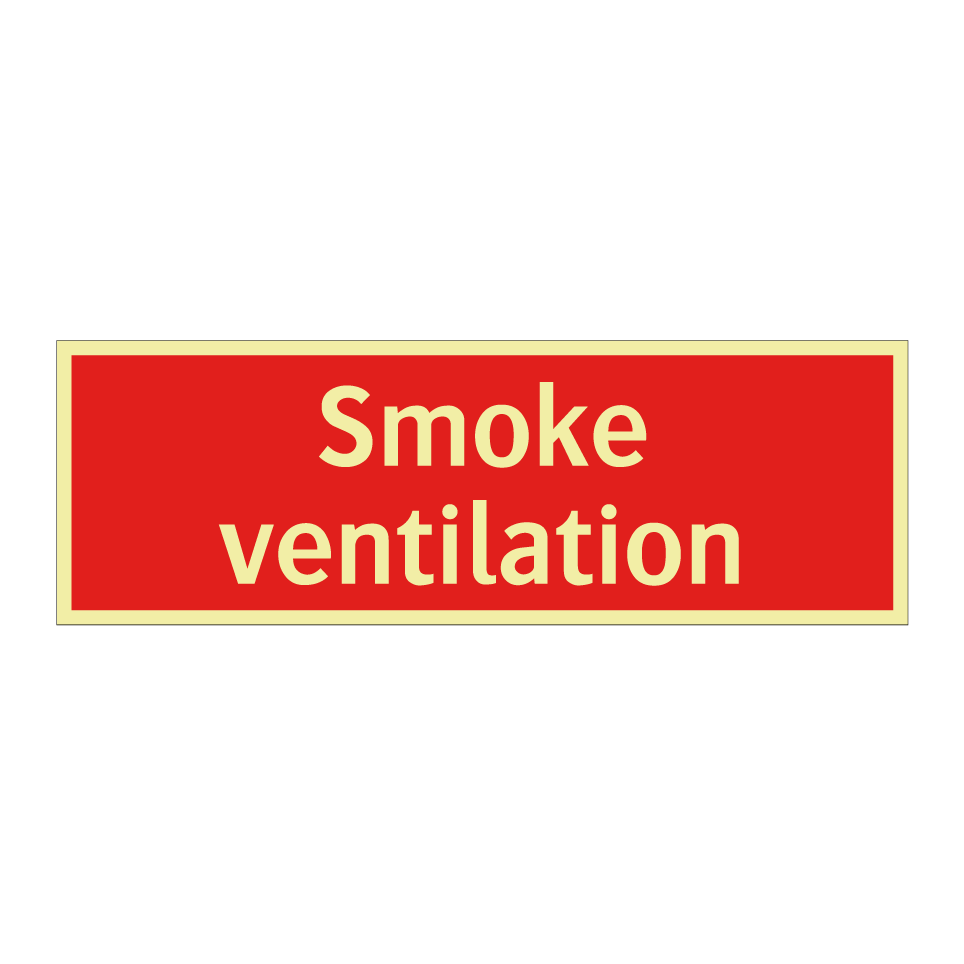 Smoke ventilation