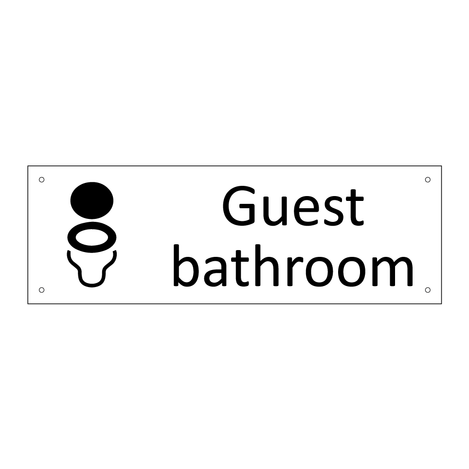 Guest bathroom