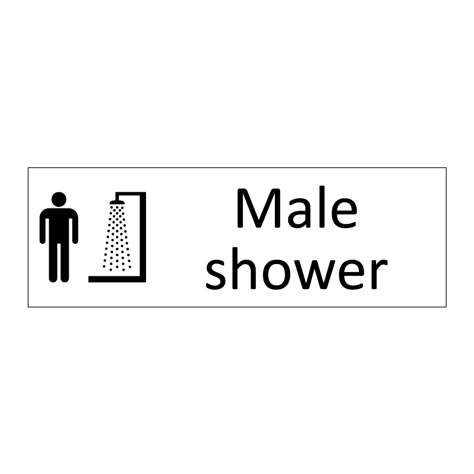 Male shower