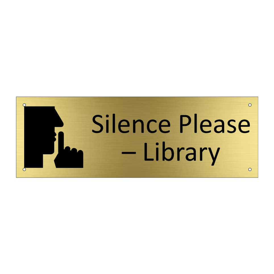 Silence Please – Library