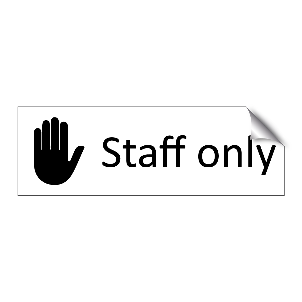 Staff only
