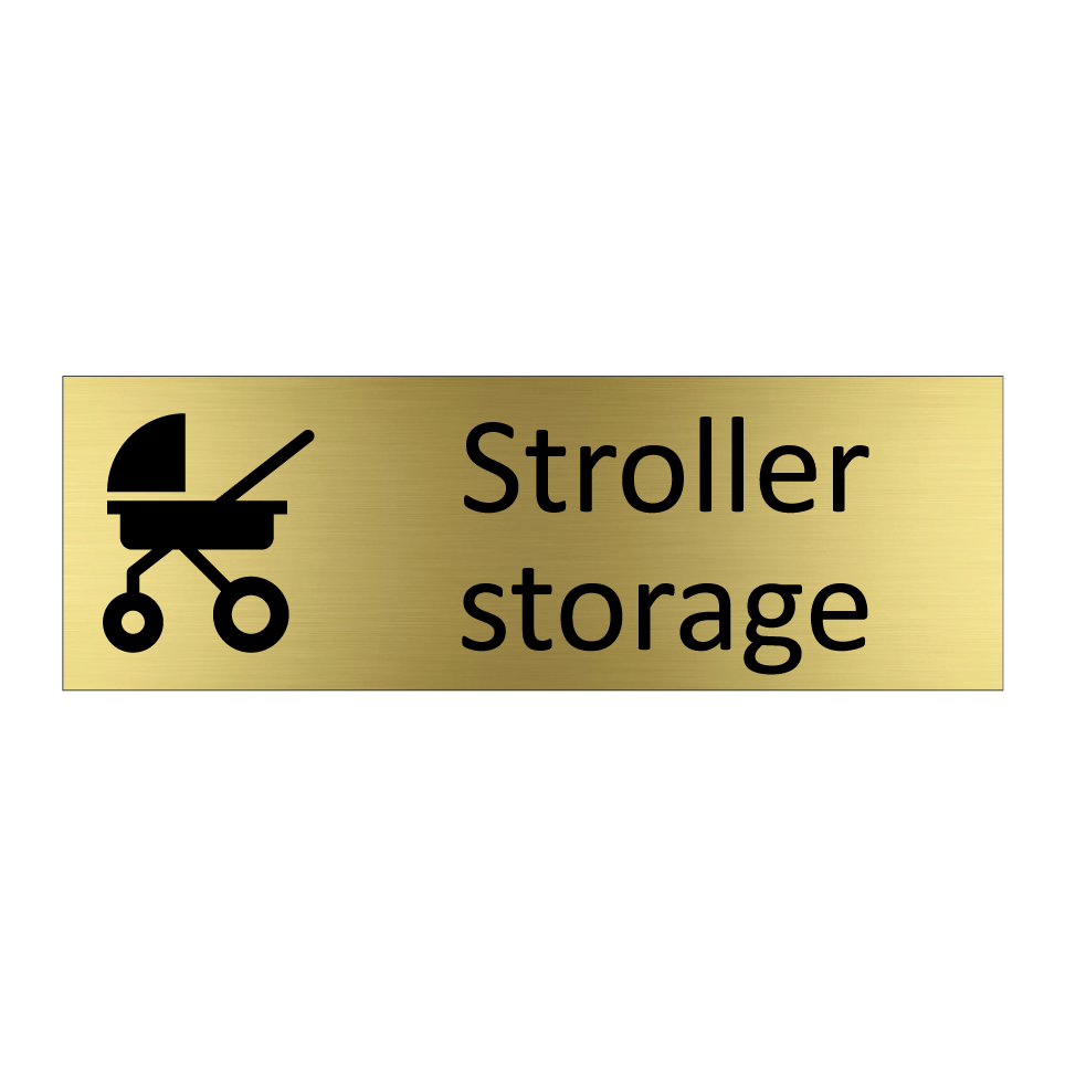 Stroller storage