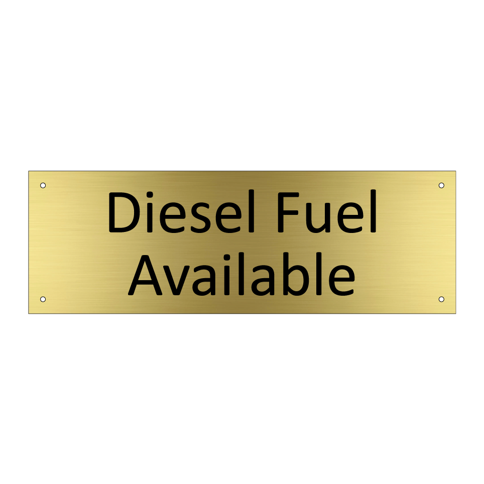 Diesel Fuel Available