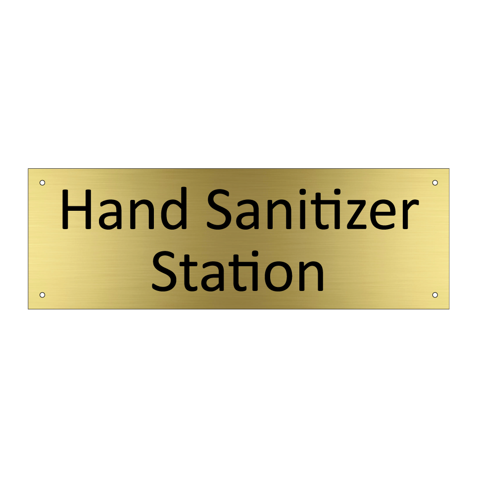 Hand Sanitizer Station