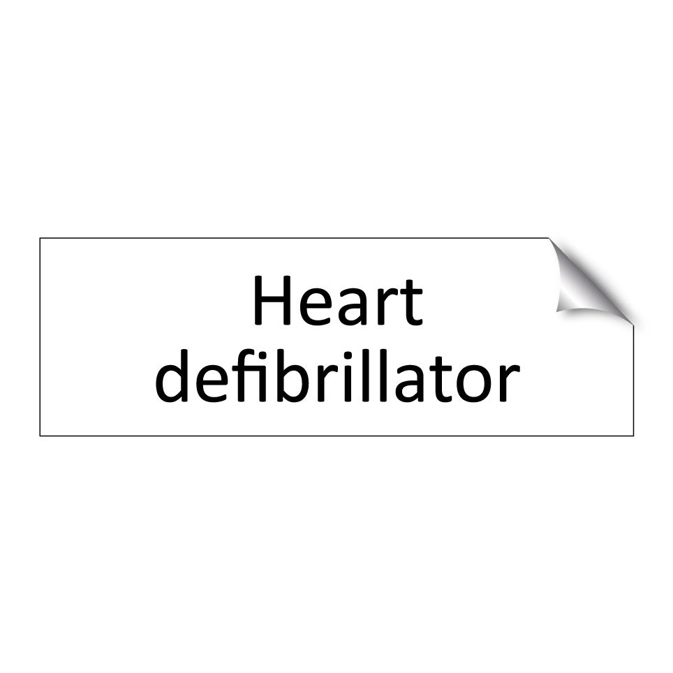 Heart defibrillator