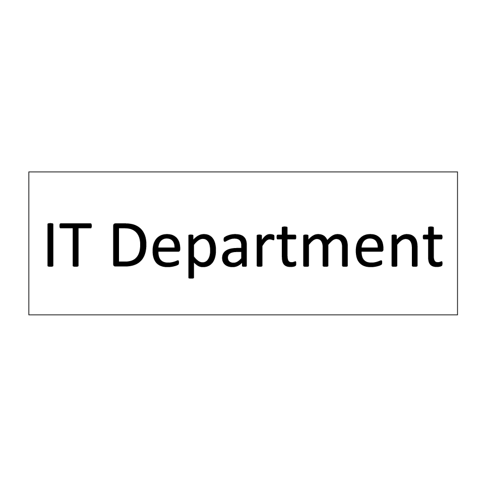 IT Department