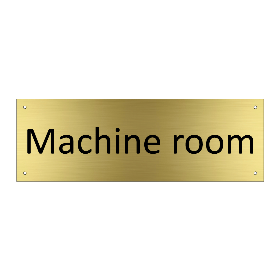 Machine room