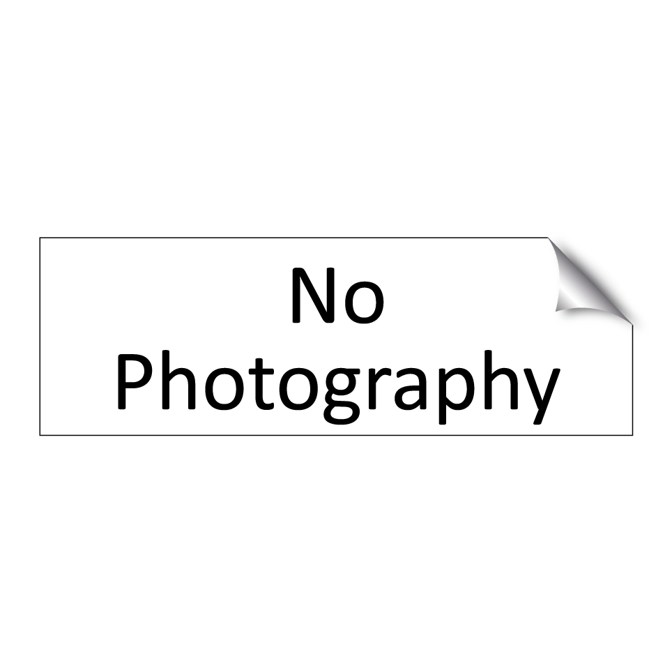No Photography