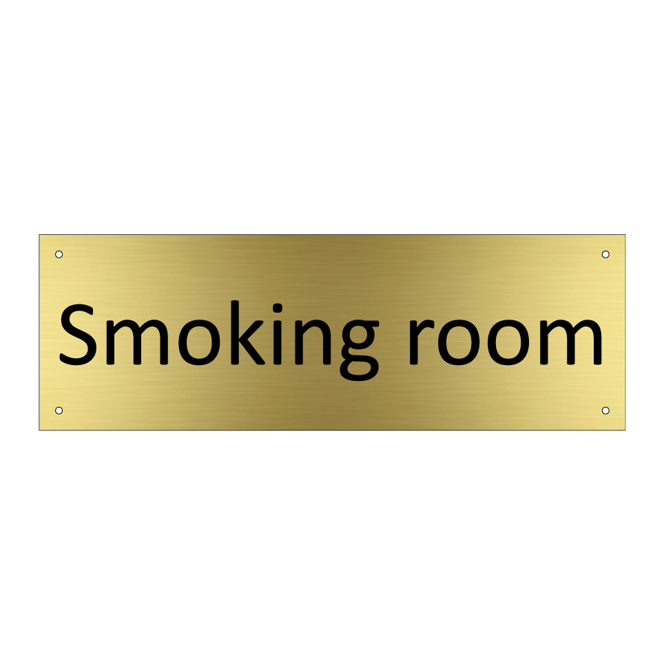 Smoking room