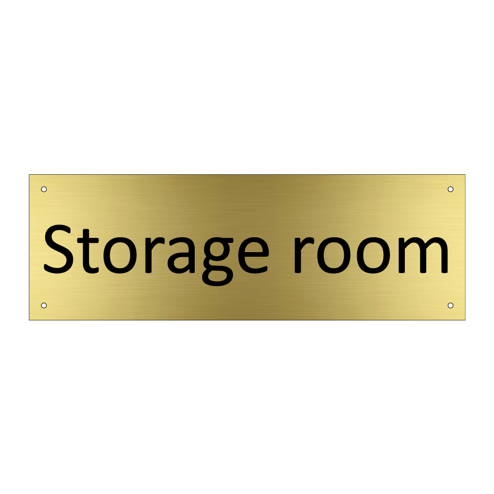 Storage room