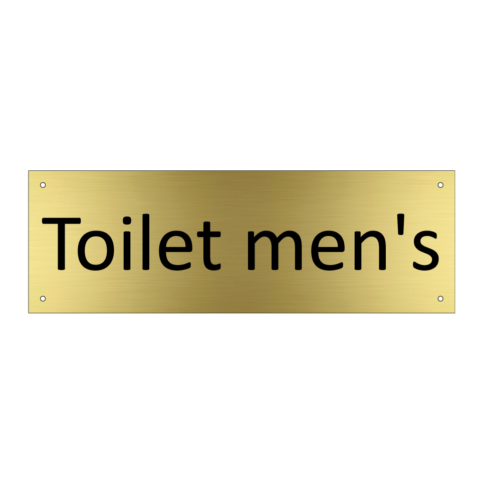 Toilet men's