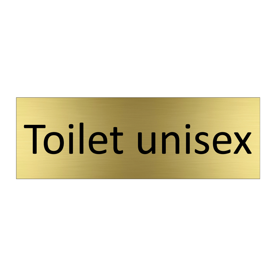 Toilet unisex