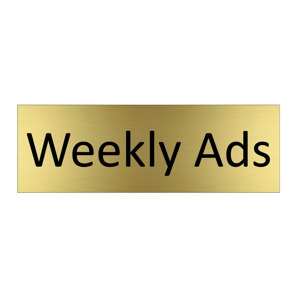 Weekly Ads
