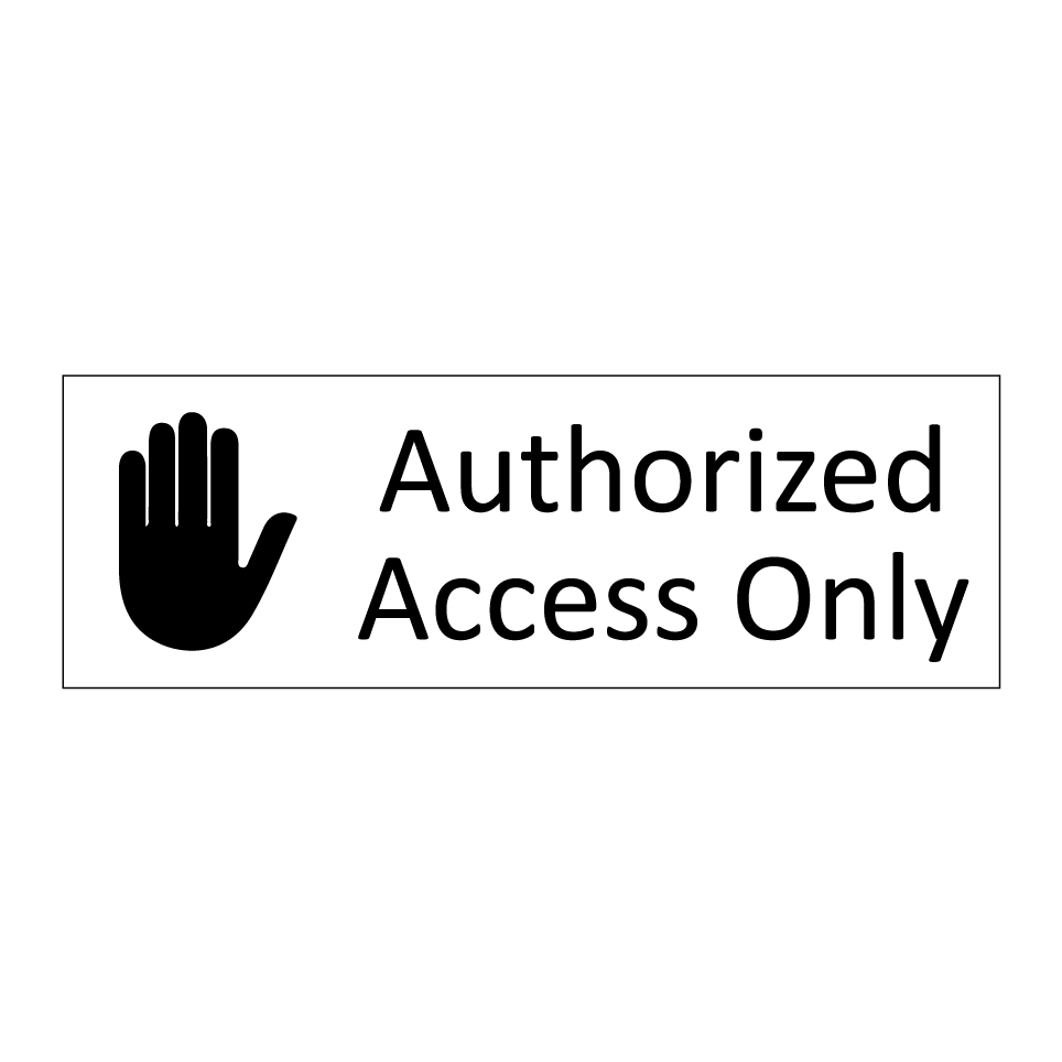 Authorized Access Only