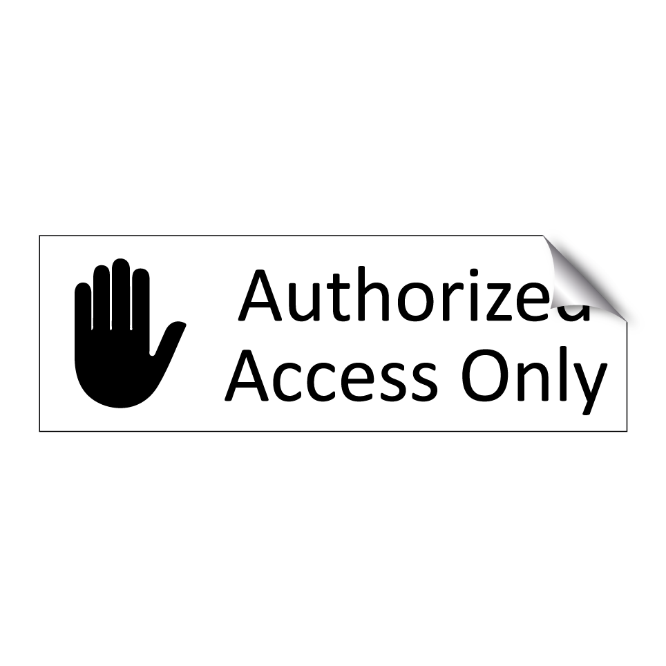 Authorized Access Only