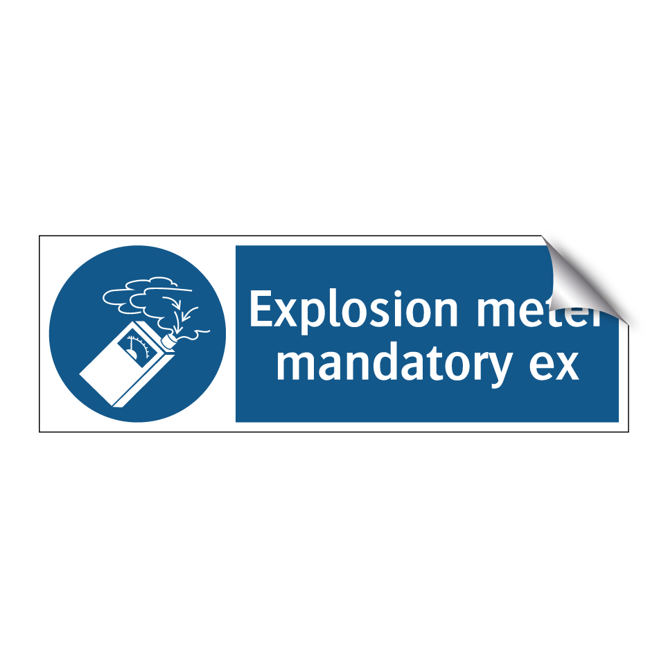 Explosion meter mandatory ex