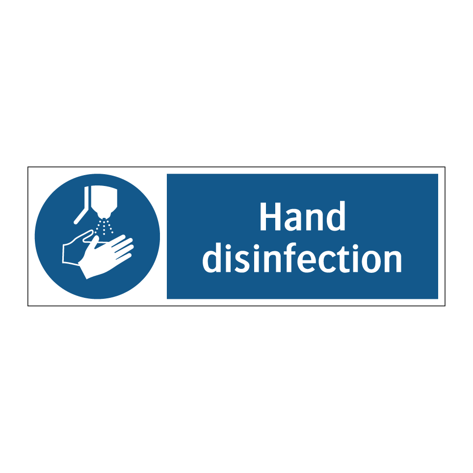 Hand disinfection