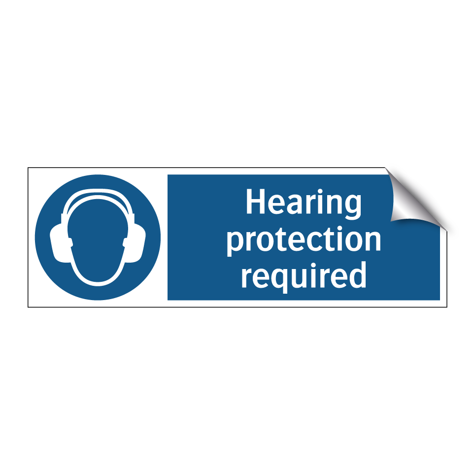 Hearing protection required